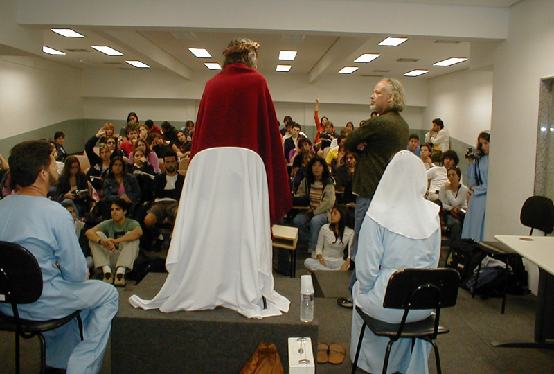 INRI CRISTO na FAAP INRI CRISTO o Emissário do PAI