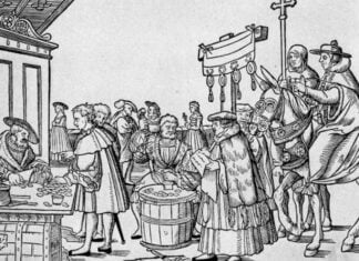 A confissão auricular e a venda de indulgências