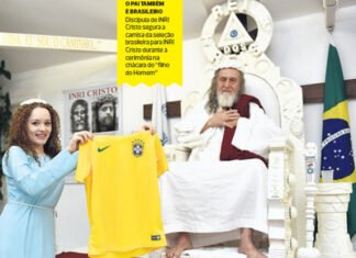 INRI CRISTO dá bênção à seleção brasileira – por Diário de S. Paulo