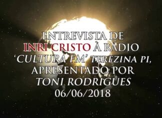 Entrevista de INRI CRISTO à Rádio Cultura FM de Teresina PI (06/06/18)