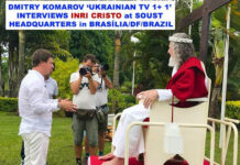 Entrevista de INRI CRISTO a TV ucraniana 1+1 O Mundo ao Avesso
