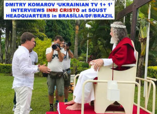Entrevista de INRI CRISTO a TV ucraniana 1+1 O Mundo ao Avesso